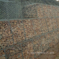 Boîte de gabion soudée galvanisée à chaud 2x1x2m